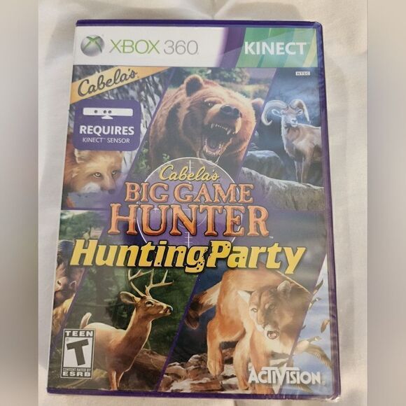 NEW Cabela's Big Game hunter hunting party xbox game - Picture 1 of 5
